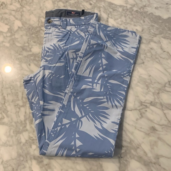 Vineyard vines patterned breaker slim pant 30x32”